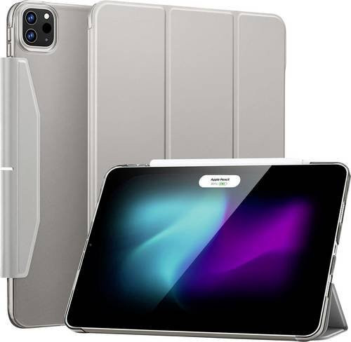 ESR Ascend Trifold iPad Cover für Apple iPad Pro 11 (M4, 2024) in Grau und Transparent - Bild 1