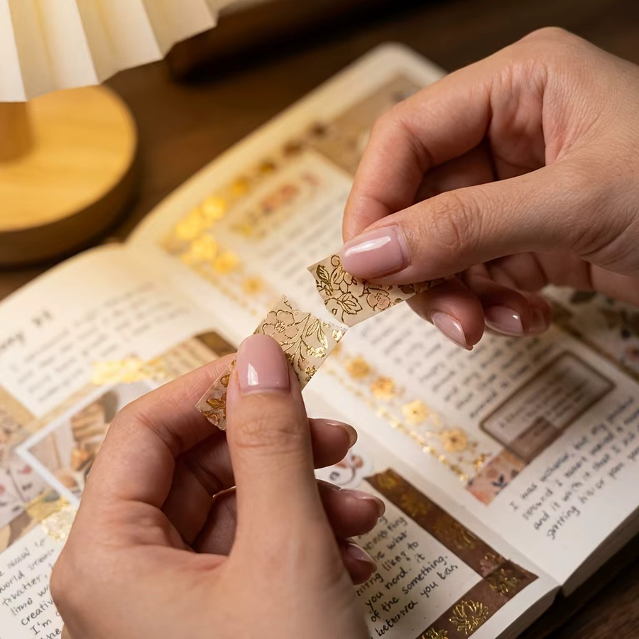 Buntes Abdeckband aus Papier für Bastelarbeiten und DIY-Projekte, Mehrfarbig - Bild 4