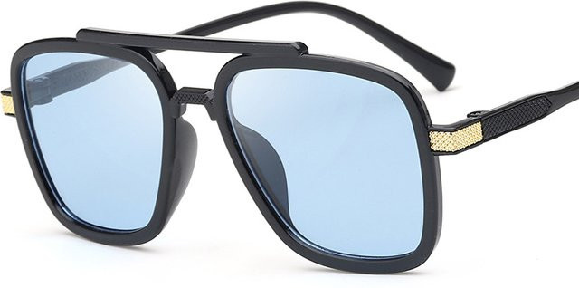 RMM Sonnenbrille, quadratisch, Vollrand, Kunststoff, schwarz, Unisex - Bild 1