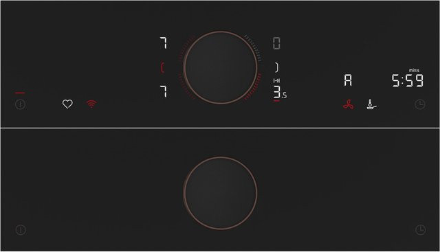 Bosch V68PYX4C0 Autark-Induktionsfeld mit Dunstabzug, Einbaugerät in Schwarz mit Smart Home Integration und WiFi - Bild 1