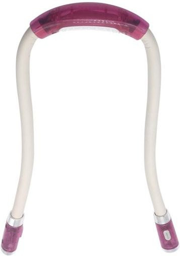Home Kits Hängendes Hals-Leselicht in Rosa, Flexibel und Wiederaufladbar mit 3 Modi - Bild 1