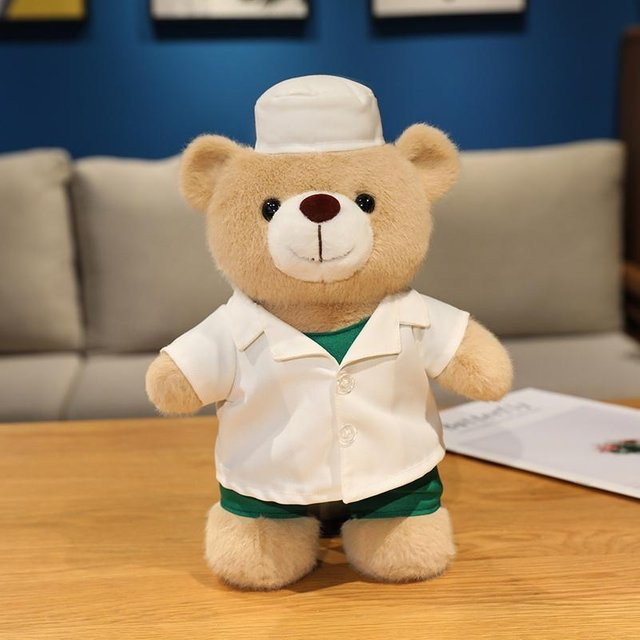Yiran toy Cartoon Cosplay Plüschbär Puppe, Plüschtier, 30cm - Bild 1