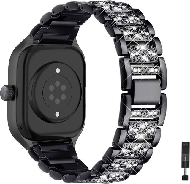 ICE-Watch Uhrenarmband Edelstahl, Diamant, Kristall, Damen, 22 mm - Bild 1