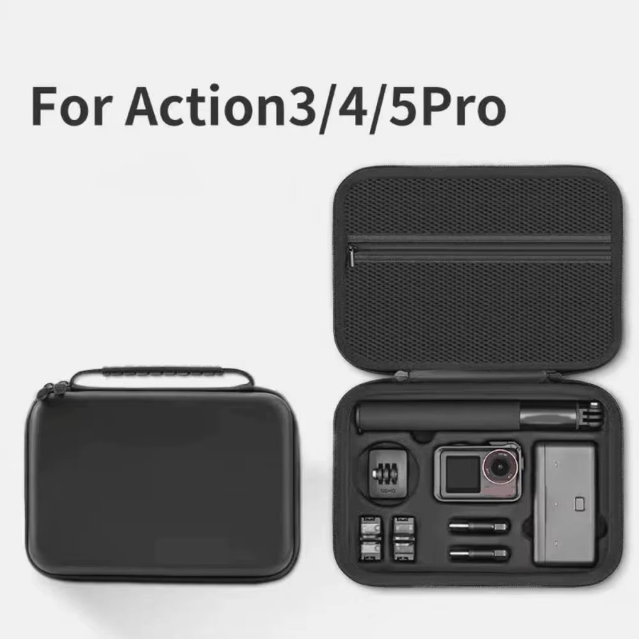 DJI OSMO Action 5 PRO Hartschalen-Action-Kameratasche, wasserdichte und stoßfeste Tragetasche, Schwarz - Bild 3