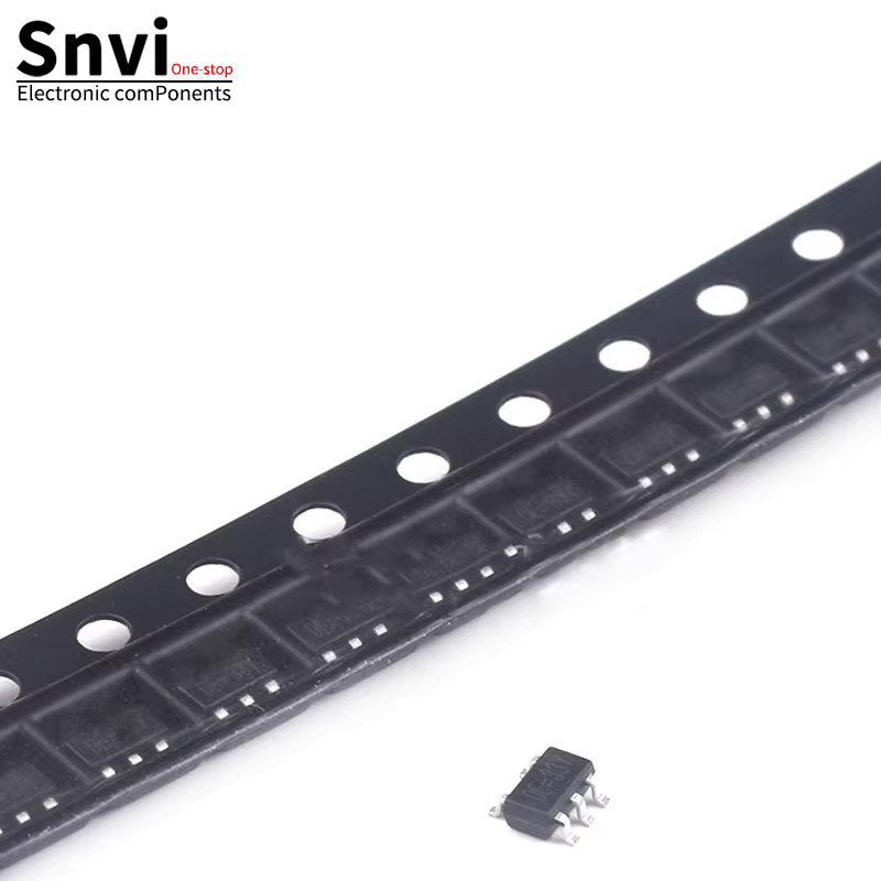 5 Stück SNVI RT9193-33GB LDO-Regler-Chip in Schwarz SOT23-5 - Bild 2