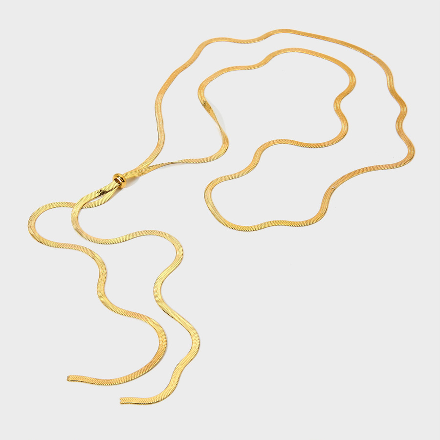 DancyFairy Halskette, 18 Karat vergoldeter Edelstahl, Gold, Damen - Bild 2