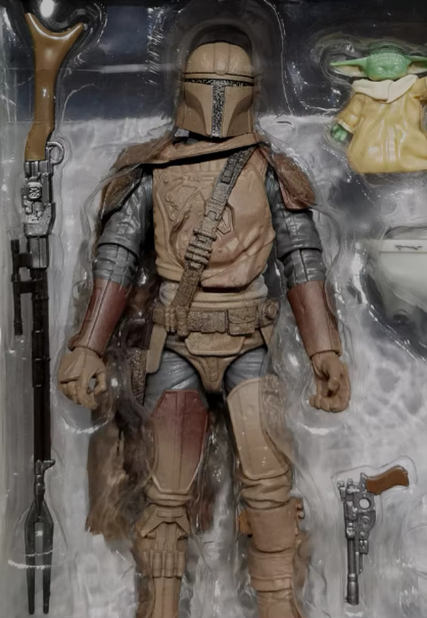 HEROCROSS Star Wars Mandalorian Actionfigur, 18 cm - Bild 1