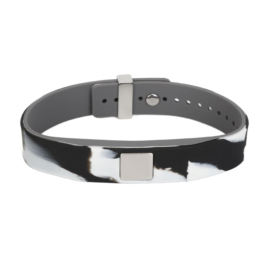 Sportarmband Silikon, Schwarz, Unisex - Bild 3