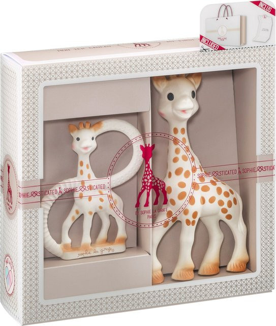 Sophie La Girafe Geschenkset Sophie + Beißring aus Naturkautschuk ab Geburt - Bild 1