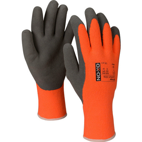 OX-ON Winterhandschuh Winter Comfort 3306 in Orange/Grau, Größe XL - Bild 3