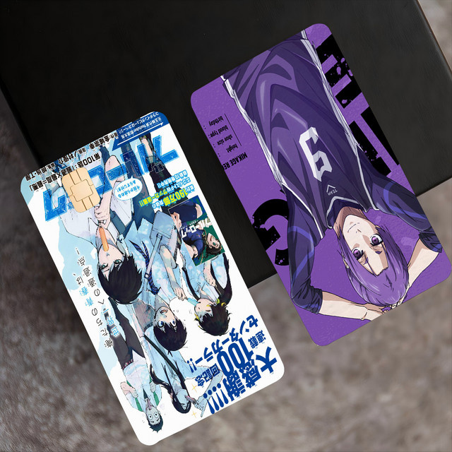 Wasserdichter Blue Lock Anime Aufkleber für Kreditkarten und Debitkarten in Multicolour - Bild 1