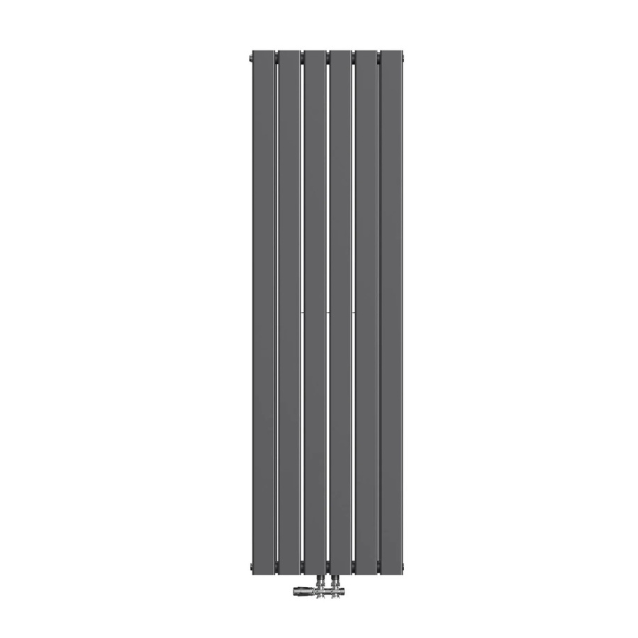 Emke Design Paneelheizkörper Doppellagig in Anthrazit mit 1490W Leistung, Breite: 160 cm, Höhe: 46 cm - Bild 2