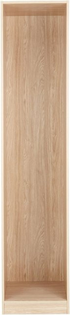 Kleiderschrankkorpus Based Unit in Eichefarben, Matt, B/T/H: 56,5 x 45,6 x 210,0 cm - Bild 1