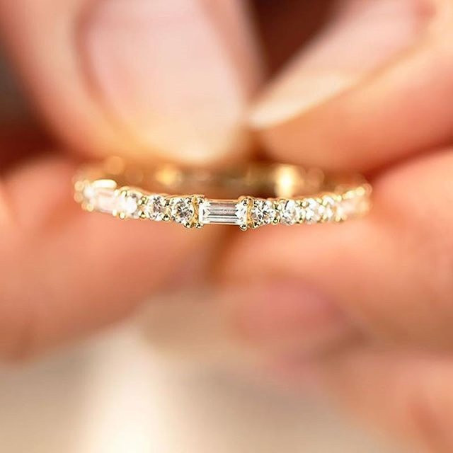 Huitan Ring, Kupfer, Gold, Zirkonia, Damen - Bild 1