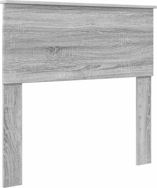 vidaXL Kopfteil aus Holzwerkstoff in Grau Sonoma, Breite: 90 cm - Bild 1