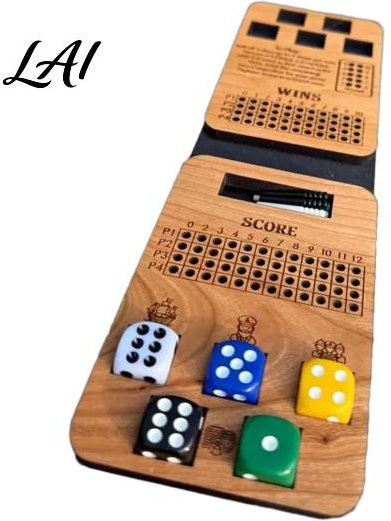 CedricWard Captain Crew, Holzbrettspiel, Würfelspiel, Piraten - Bild 1