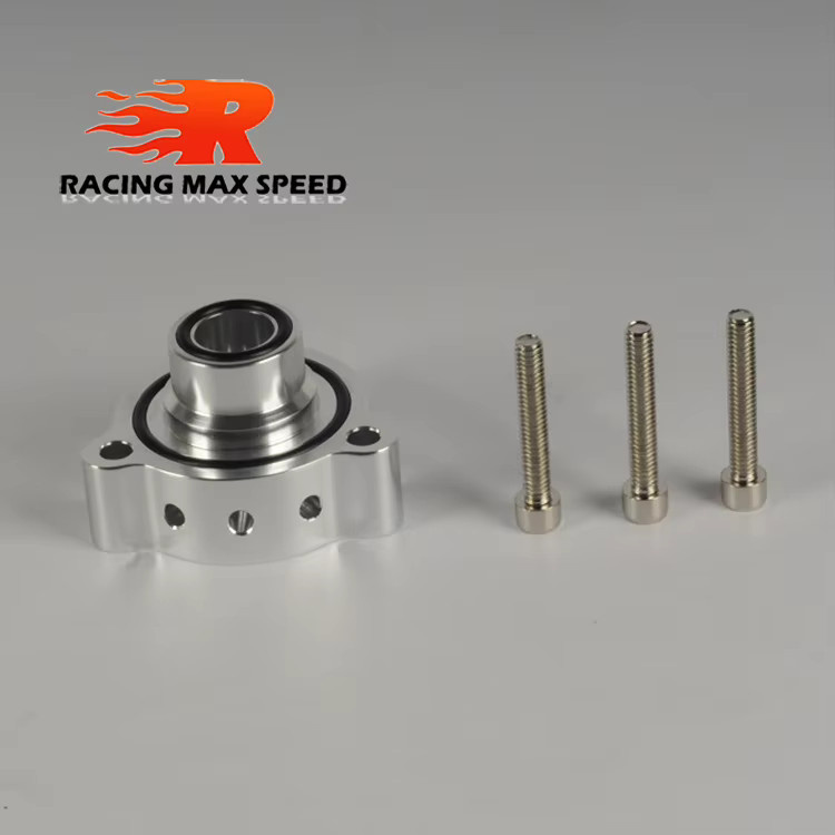 FMSPMER Aluminiumteil Turbo Abblasventil Adapter für Mercedes A180, A250, CLA 250 und GLA 250 für Übergehungssound in Schwarz und Silber - Bild 2