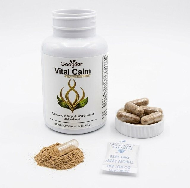 Googeer Vital Calm Cranberry & Kürbiskern-Formel, 60 Kapseln, Unisex - Bild 1