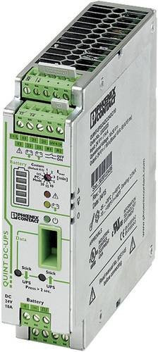 Phoenix Contact QUINT-UPS/ 24DC/ 24DC/10 2320225 Industrielle USV-Anlage für DIN-Rail in Grau - Bild 1