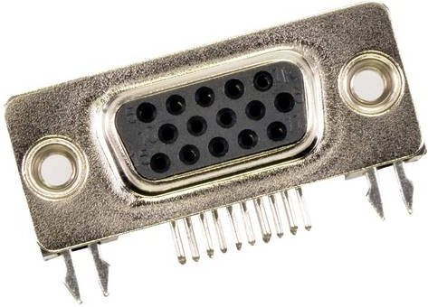 Molex 1731130133 D-SUB Stecker mit 15 Löchern in Silber - Bild 1