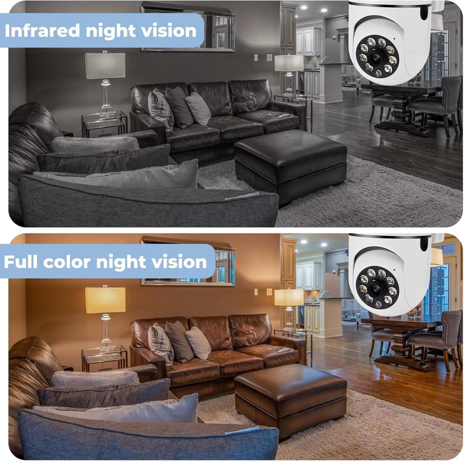 PEGATAH O-Kam Pro WLAN IP Sicherheitskamera mit 5MP Auflösung, PTZ, 5-fach Zoom, Tracking, Zwei-Wege-Audio und HD-Nachtsicht in Weiß - Bild 3