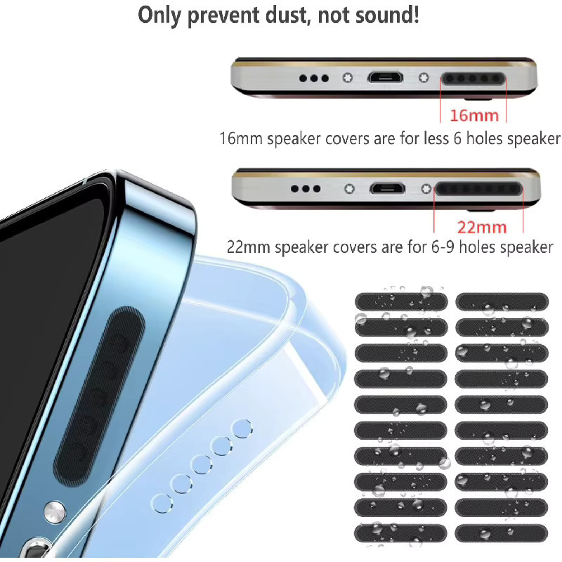 Silikon Typ-C Staubschutzstecker in Schwarz mit Lautsprechergitter als Anti-Verlust Anschlussabdeckung für iPhone 15 16 17 USB-C Ladeanschluss - Bild 4