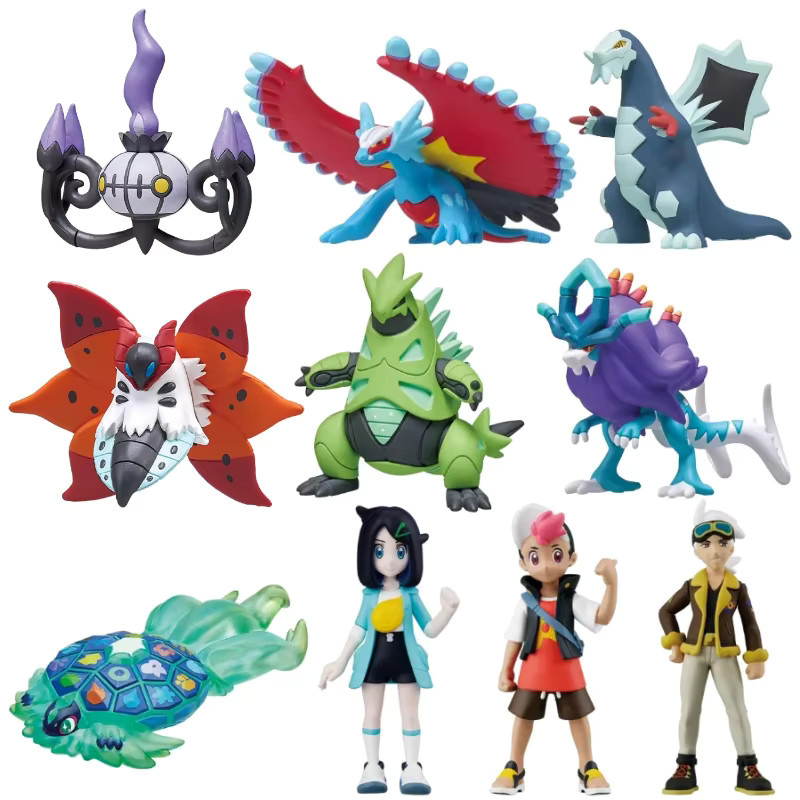 Tomy Pokémon Skelettige Meowscarada Quaquaval Charca, Einzelfigur - Bild 2