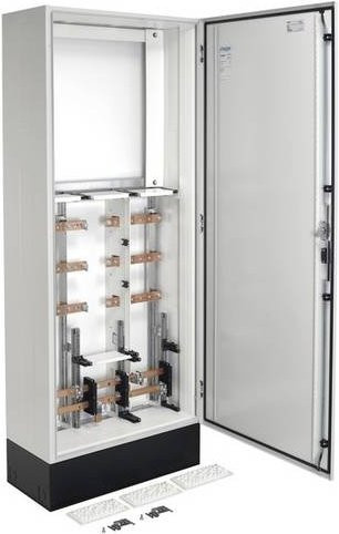Hager FR23W5 Wandler- und Messschrank Aufputz, Weiß, B/T/H: 40,0 x 20,5 x 80,0 cm - Bild 1
