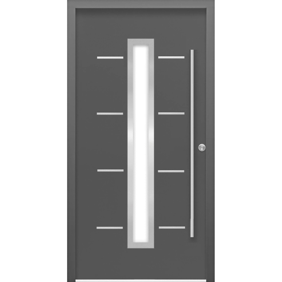 Haustür Thermospace Milano Prime mit Glaseinsatz, Anthrazit, B: 100 cm, H: 210 cm, Anschlag Rechts - Bild 2