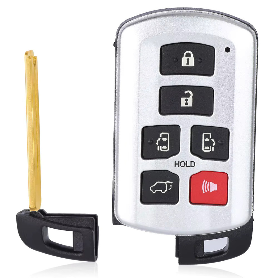 DIYKEY Smart Remote Key Fob 271451-5691 für Toyota Sienna, Farbe: Silber - Bild 4