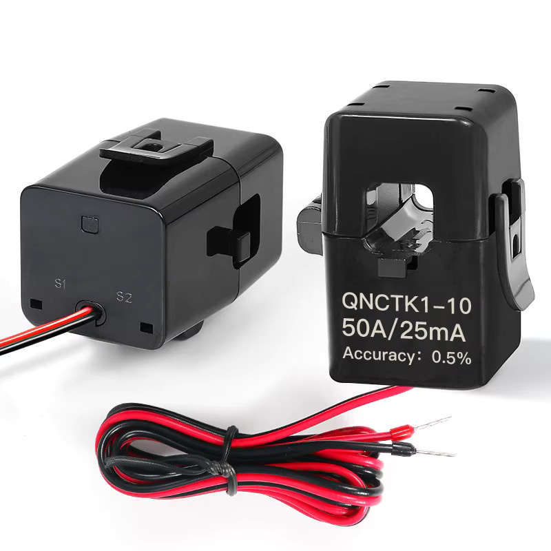 NJQNET Klemm-Stromwandler QNCTK1-16 Split-Core Stromsensor 100A - Bild 1