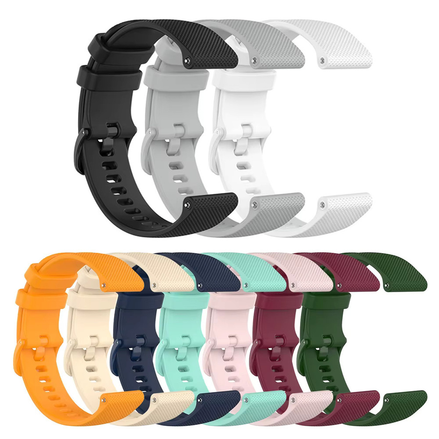 Xiaomi Uhrenarmband Silikon, 22mm, Schwarz, Unisex - Bild 2