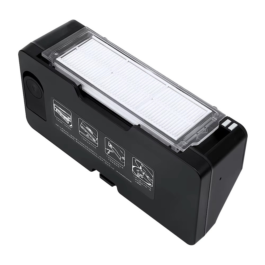 WINDNINJA 2-in-1 Wassertank und Staubbehälter in Schwarz für Xiaomi Mijia Mop Pro STYTJ02YM, 3C, B106CN, S10, S10 EU und VIOMI V2, V2 Pro, V3 Staubsauger-Ersatzteil - Bild 3