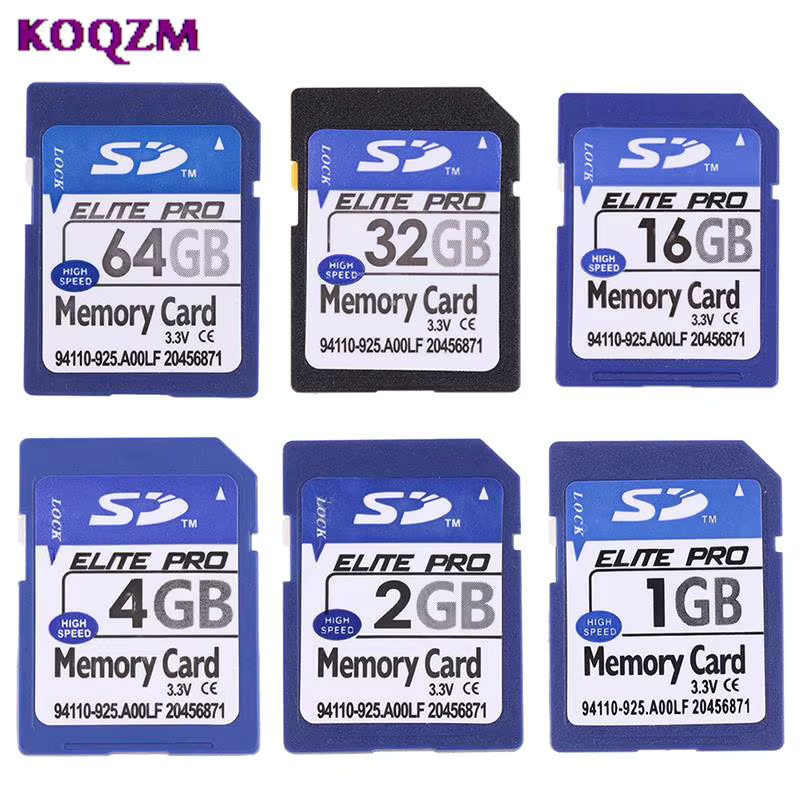 KOQZM SD-Speicherkarte Digitaler Flash-Speicher in Blau - Bild 1