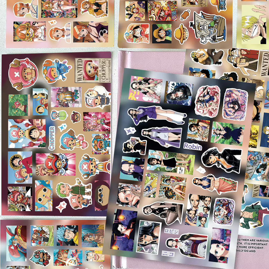 Bandai One Piece Aufkleber, Anime-Charaktere, wasserfeste Graffiti-Sticker - Bild 2
