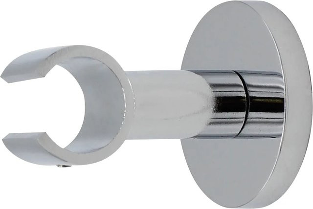 Mydeco Gardinenstange Klassik zur Deckenmontage aus Metall in Silber, Durchmesser: 2 cm - Bild 1