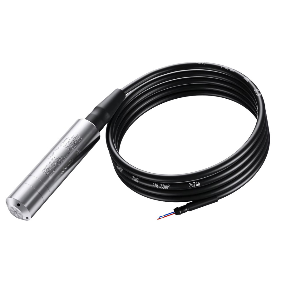 XUYANGQIDIAN Hydrostatischer Wasserstandsensor Transmitter mit 4-20mA, 0-10V und RS485 in Silber - Bild 3