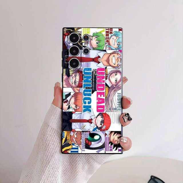 Anime Undead Unluck Silikon Schutzhülle für Samsung Galaxy S25 S24 S23 S22 S21 S20 Ultra Plus 5G in Multicolour - Bild 1
