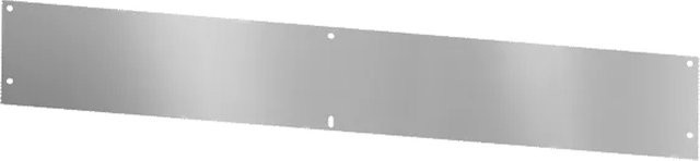 Delabie Rückwand aus Edelstahl 1.4301 satiniert in Silber, Breite: 60 cm, Höhe: 30 cm, Tiefe: 2 cm - Bild 1