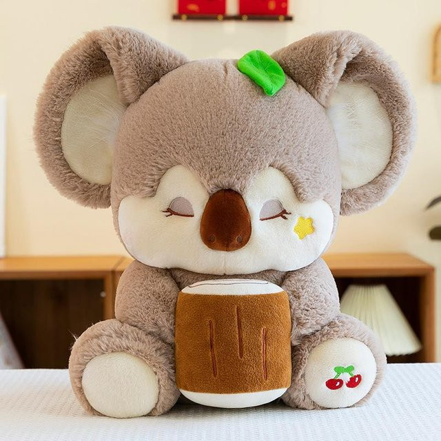 Süßer Koala, Schlafpuppe, Plüschtier, braun, 30 cm - Bild 1