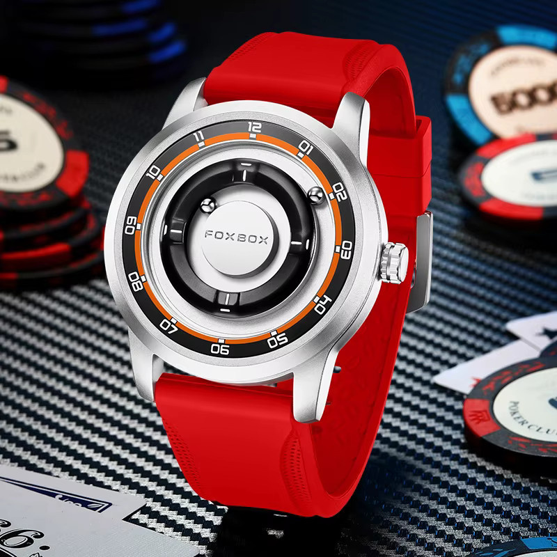 FOXBOX Armbanduhr Quarz, Silikon, Herren - Bild 4