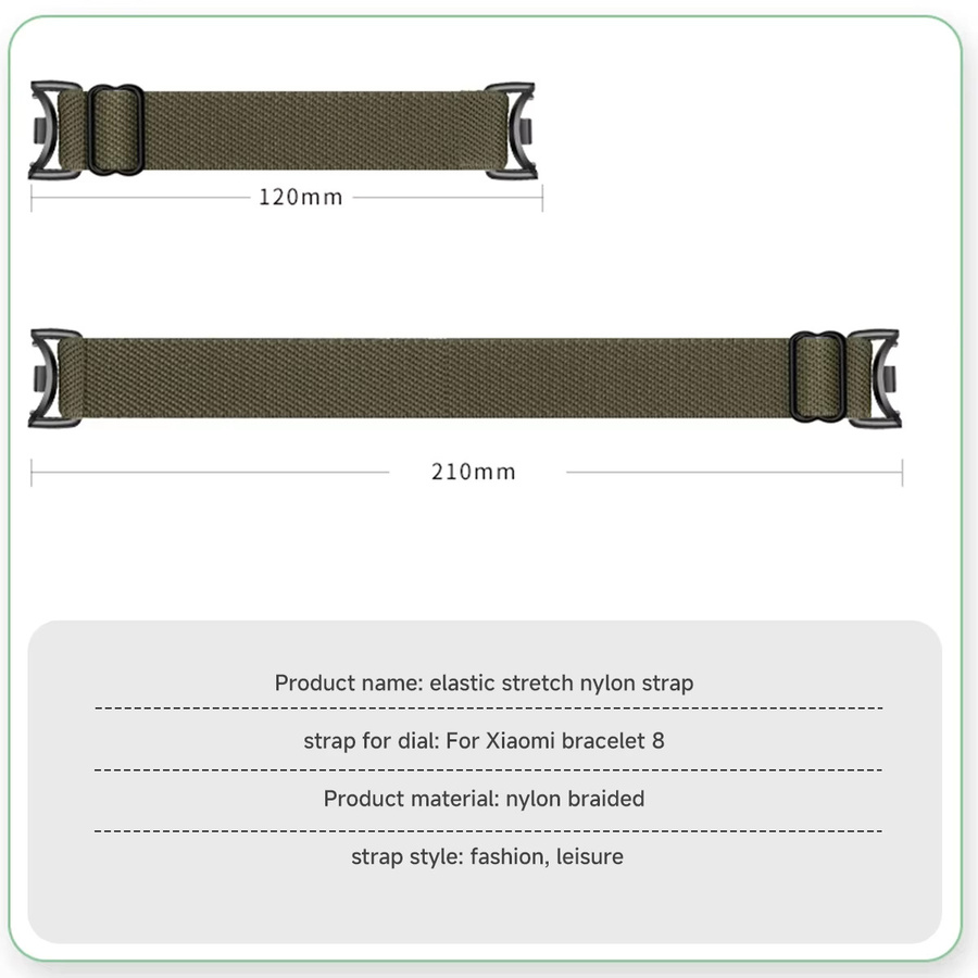 CHIICSMART Uhrenarmband Nylon, Unisex - Bild 4