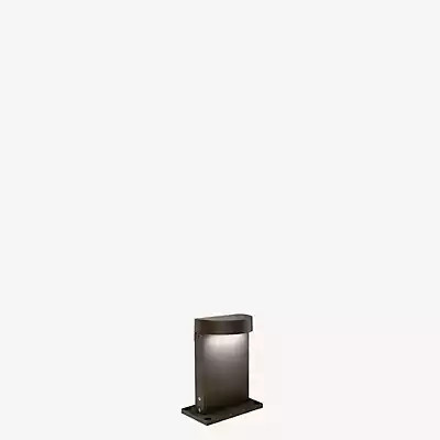 Wever & Ducré Palos Round 1.0 LED Sockelleuchte in Bronze mit warmweißem Licht (3.000 K)