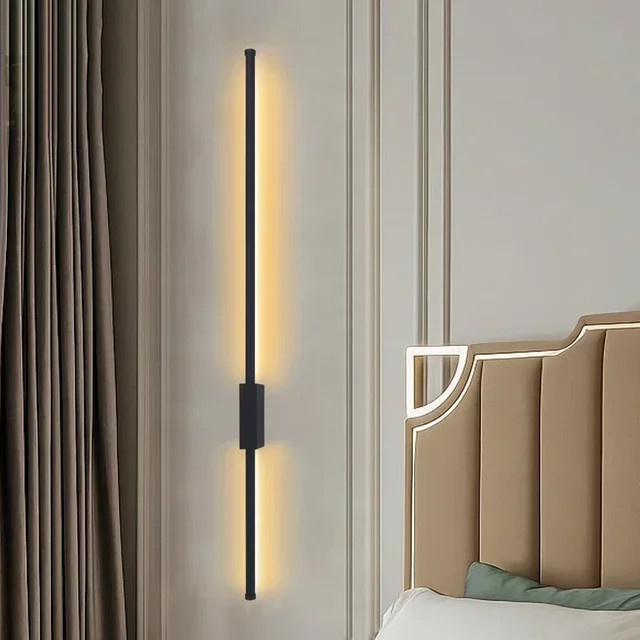 EnwYe LED Wandleuchte im nordischen Stil für Innenräume mit integriertem LED-Licht - Bild 1