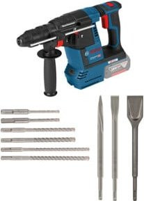 Bosch Hammerbohren Kit GBH 18V-26+PRO 9-teilig in Blau - Bild 1