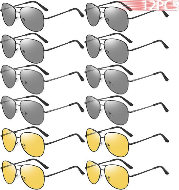 WSZ Sonnenbrille Piloten, Herren, Vollrand, Metall, grau, polarisiert - Bild 1
