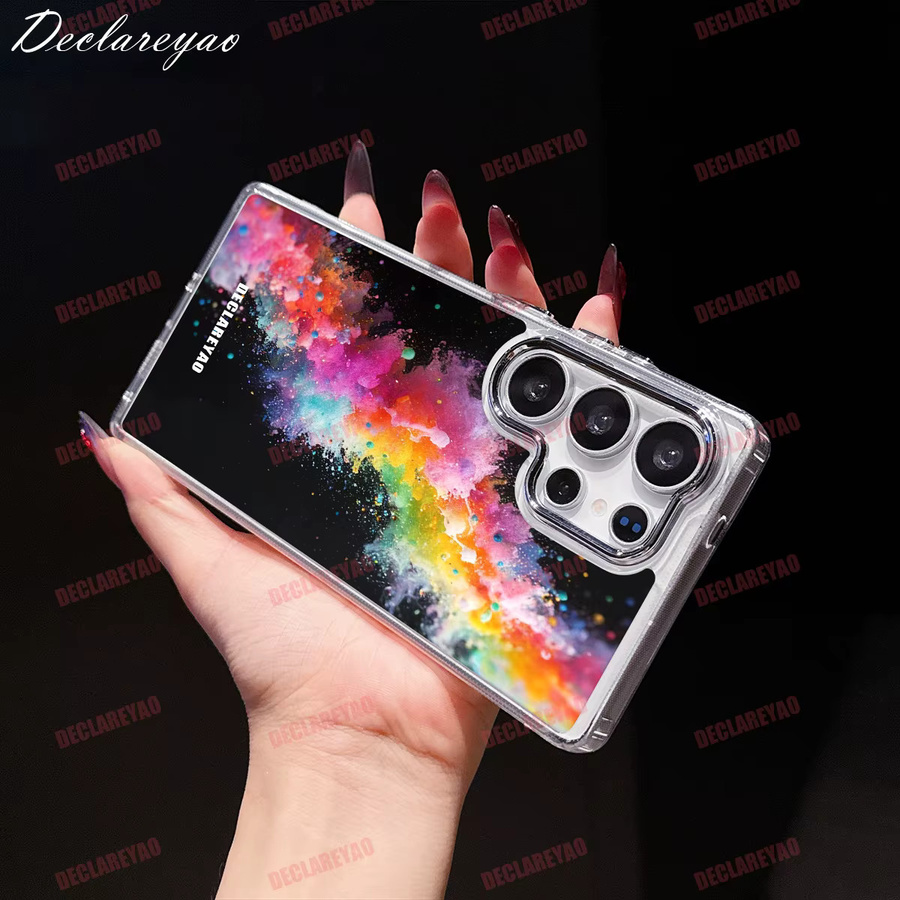 Personalisierte DIY-Fotohülle für Samsung Galaxy A02 A03 Core A03S A02S A04 M13 A05 A05S M05 F05 A06 in Transparent und Multicolour - Bild 2