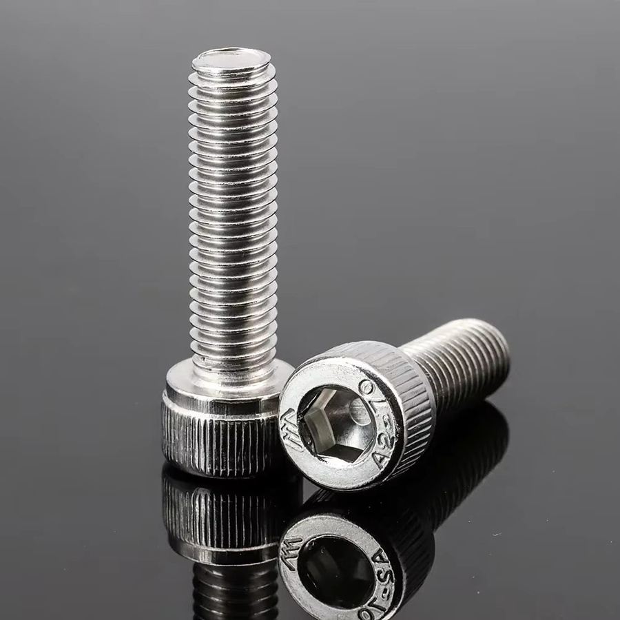NINDEJIN Innensechskantschraube DIN 912 aus Edelstahl A2-70 in Silber - Bild 4