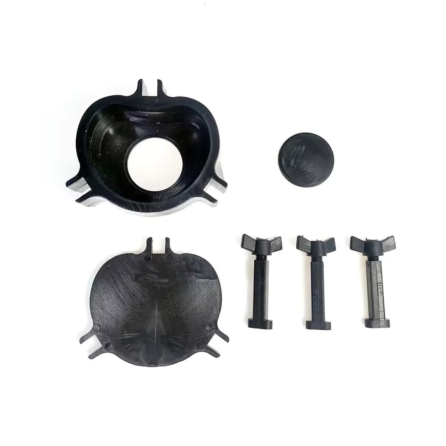 Yaidu Prothesenflaschen-Set, 2 Set Mikrowellen-Zahnkochbox, Schwarz - Bild 2