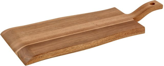 VEGA Servierbrett Merlino aus Holz in Braun, rechteckig, L: 46 cm, B: 20 cm, H: 4,5 cm - Bild 1